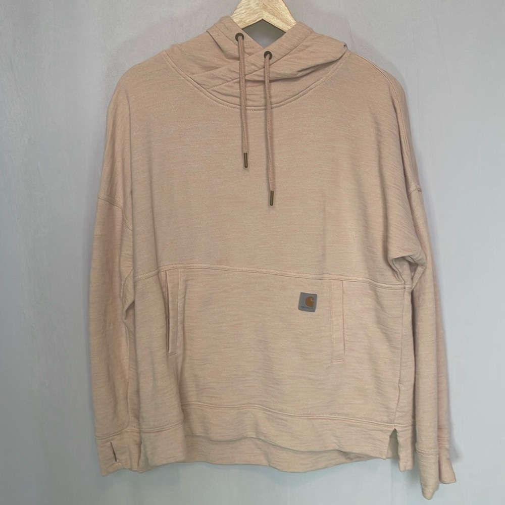 Carhartt Light Beige/Tan Hoodie Sweatshirt